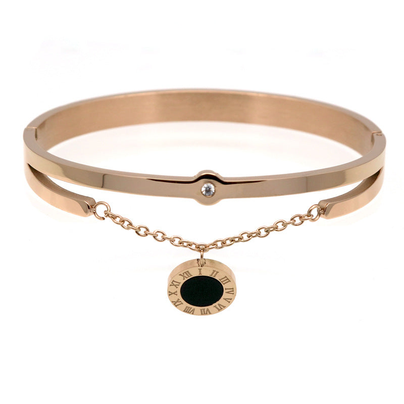 Metal Numbers Rome Fringed Bracelets for Women - Artigo Importado