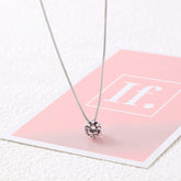 Single diamond necklace women - Artigo Importado