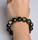 Gold Sapphire Bracelet High Quality Natural Laps Bracelets For Men And Women - Artigo Importado