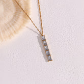 Thea Diamond Necklace - Artigo Importado